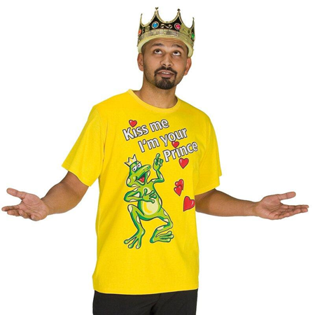 T-shirt kiss me Prince -> T-shirt kiss me Prince